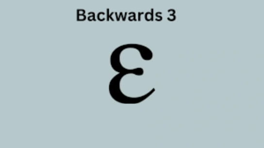 backwards 3