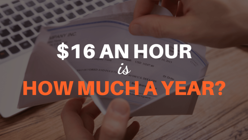 16.50 an Hour is How Much a Year? Simple Calculation Explained