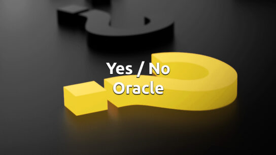 yes no oracle​